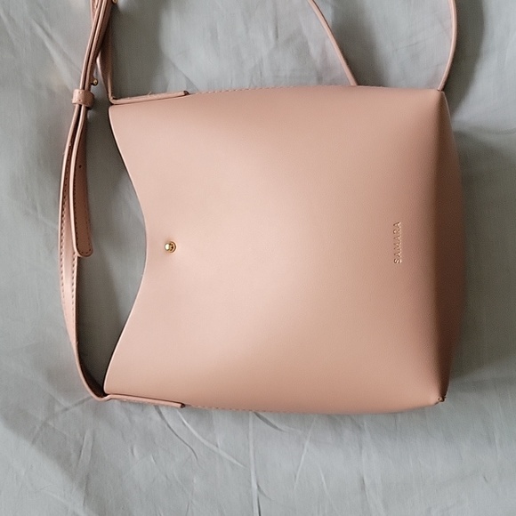 Mabel London Borsa Messenger In Ecopelle Donna – Taglia Media, Tracolla Regolabile, 3 Scomparti, Colore Trinity, Vintage